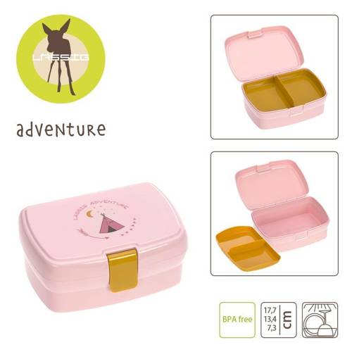 Lassig Lunchbox z wkładką Adventure Tipi NOWA KOLEKCJA