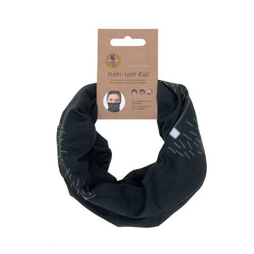 Lassig Wielofunkcyjna chusta komin Flexi Loop Beard anthracite