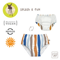 Lassig Majteczki pieluszka do pływania Splash & Fun Fale blue/nature