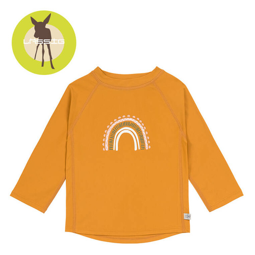 Lassig Koszulka do pływania z długim rękawem przeciwsłoneczna UV60 Splash & Fun Tęcza gold