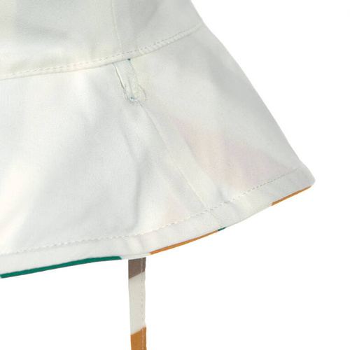 Lassig Dwustronny kapelusz przeciwsłoneczny UV80 Splash & Fun Fale pink/nature