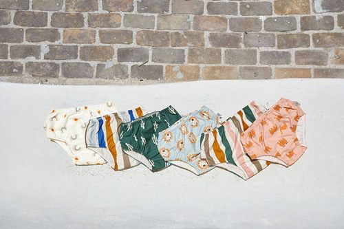 Lassig Majteczki pieluszka do pływania Splash & Fun Fale blue/nature