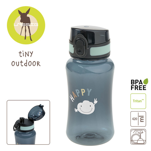 Lassig Butelka - bidon tritanowa 420 ml Tiny Outdoor Cloud