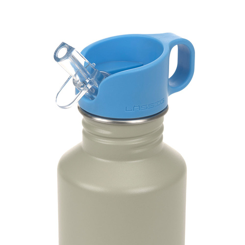 Lassig Bidon ze stali nierdzewnej z ustnikiem i uchwytem 500 ml Sunny Explorer green/blue