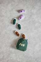 Lassig Ultrawygodne elastyczne trampki dziecięce z antypoślizgową podeszwą Splash & Fun caramel