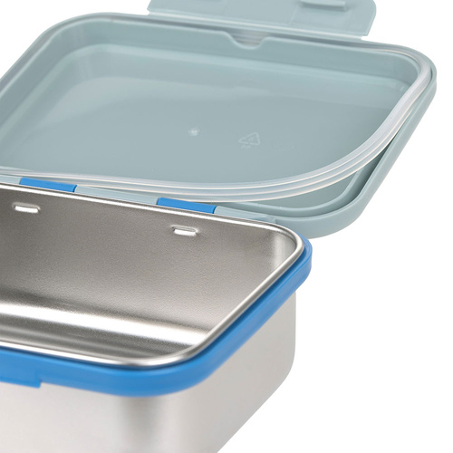 Lassig Lunchbox ze stali nierdzewnej Sunny Explorer green/blue