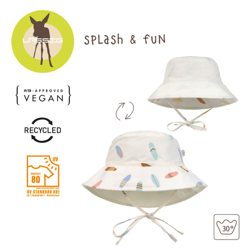 Lassig Kapelusz z filtrem UV80 Splash & Fun Deski surfingowe sea salt