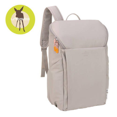 Lassig Green Label Plecak dla mam z akcesoriami Slender Up Backpack taupe