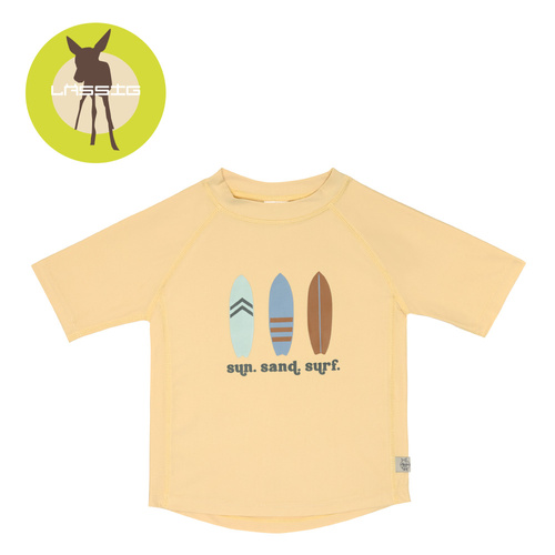 Lassig Koszulka z filtrem UV60 z krótkim rękawem Splash & Fun Deski surfingowe vanilla