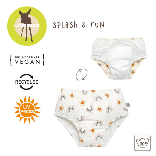 Lassig Majteczki pieluszka do pływania Splash & Fun Tęcza nature