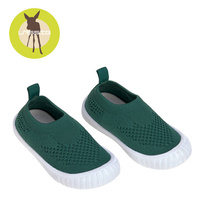 Lassig Ultrawygodne elastyczne trampki dziecięce z antypoślizgową podeszwą Splash & Fun green