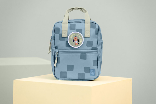 Lassig Plecak mini kwadratowy Pattern Party Blue
