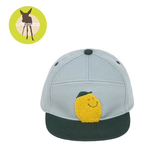 Lassig Czapka z daszkiem dziecięca Little Gang Lemon light blue/dark green 2-6 lat