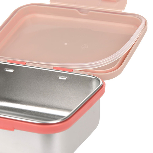 Lassig Lunchbox ze stali nierdzewnej Sunny Explorer rose/pink