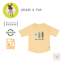 Lassig Koszulka z filtrem UV60 z krótkim rękawem Splash & Fun Deski surfingowe vanilla