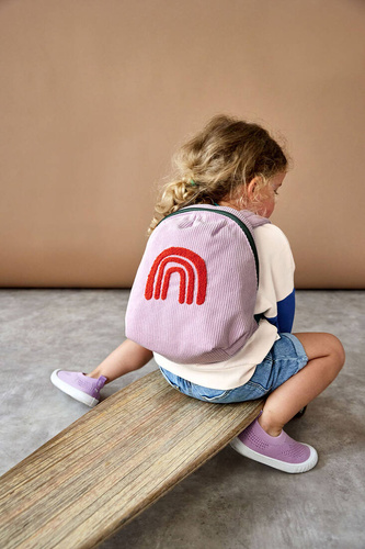 Lassig Ultrawygodne elastyczne trampki dziecięce z antypoślizgową podeszwą Splash & Fun lilac