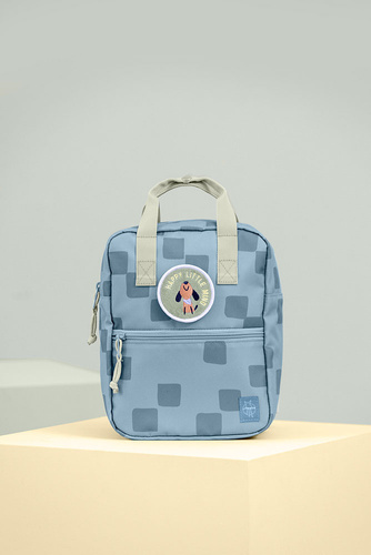 Lassig Plecak mini kwadratowy Pattern Party Blue
