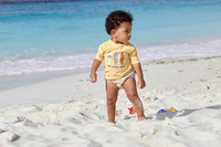 Lassig Koszulka z filtrem UV60 z krótkim rękawem Splash & Fun Deski surfingowe vanilla