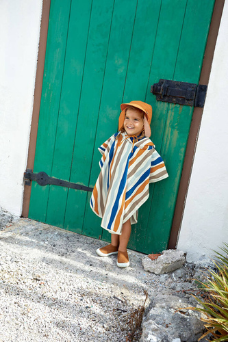 Lassig Ultrawygodne elastyczne trampki dziecięce z antypoślizgową podeszwą Splash & Fun caramel