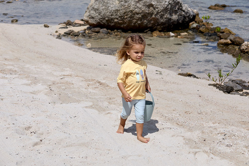 Lassig Koszulka z filtrem UV60 z krótkim rękawem Splash & Fun Deski surfingowe vanilla