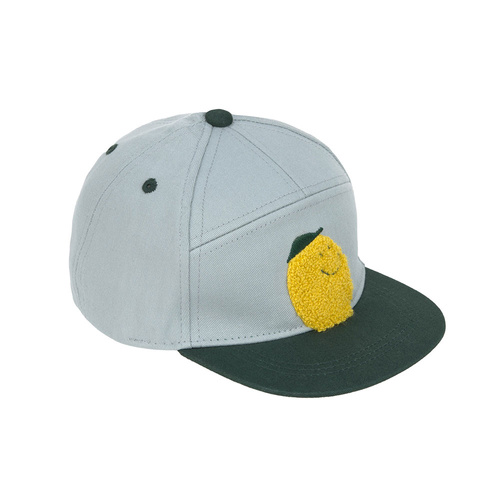 Lassig Czapka z daszkiem dziecięca Little Gang Lemon light blue/dark green 2-6 lat