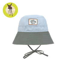 Lassig Kapelusz rybacki z filtrem UV80 Splash & Fun sky blue/deep olive