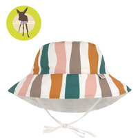 Lassig Dwustronny kapelusz przeciwsłoneczny UV80 Splash & Fun Fale pink/nature