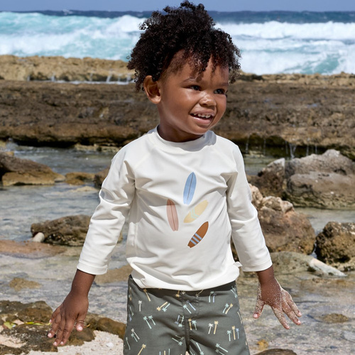 Lassig Koszulka z filtrem UV60 z długim rękawem Splash & Fun Deski surfingowe salt