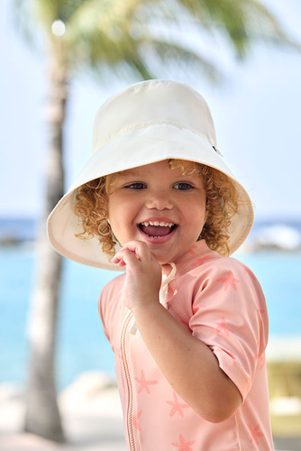 Lassig Kapelusz z filtrem UV80 z osłoną karku Splash & Fun Splash & Fun sea salt