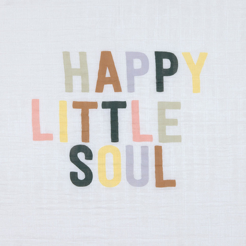 Lassig Bambusowy otulacz kocyk 80x80cm zestaw 3 szt. Happy Fruits Lemon