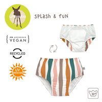 Lassig Majteczki pieluszka do pływania Splash & Fun Fale pink/nature