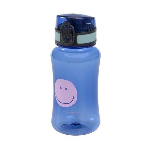 Lassig Zestaw na lunch Lunchbox + Tritanowa butelka - bidon 460 ml Little Gang Smile caramel/blue