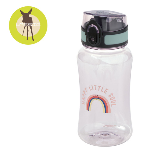 Lassig Butelka - bidon tritanowa 420 ml Tiny Outdoor Rainbow