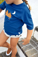 Lassig Ultrawygodne elastyczne trampki dziecięce z antypoślizgową podeszwą Splash & Fun caramel