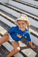 Lassig Ultrawygodne elastyczne trampki dziecięce z antypoślizgową podeszwą Splash & Fun caramel