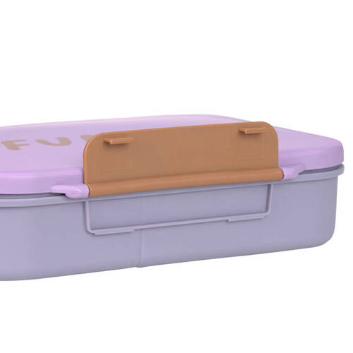 Lassig Lunchbox Bento z przegródkami Little Gang Heart lilac