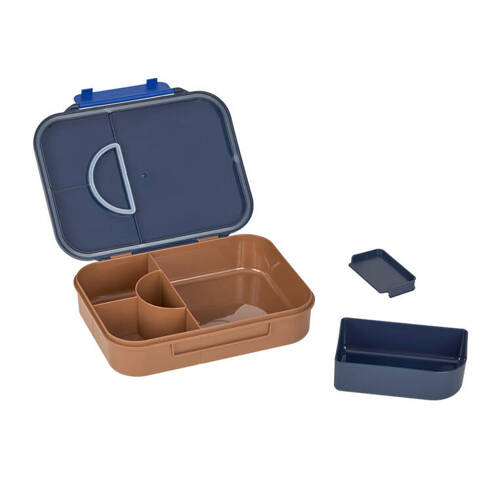 Lassig Lunchbox Bento z przegródkami Little Gang Smile navy