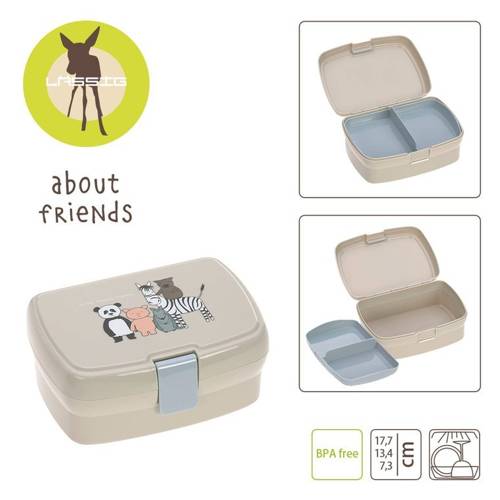 Lassig Lunchbox z wkładką About Friends