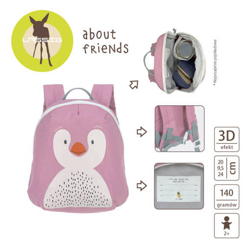 Lassig Plecak mini About Friends Pingwin Edycja limitowana